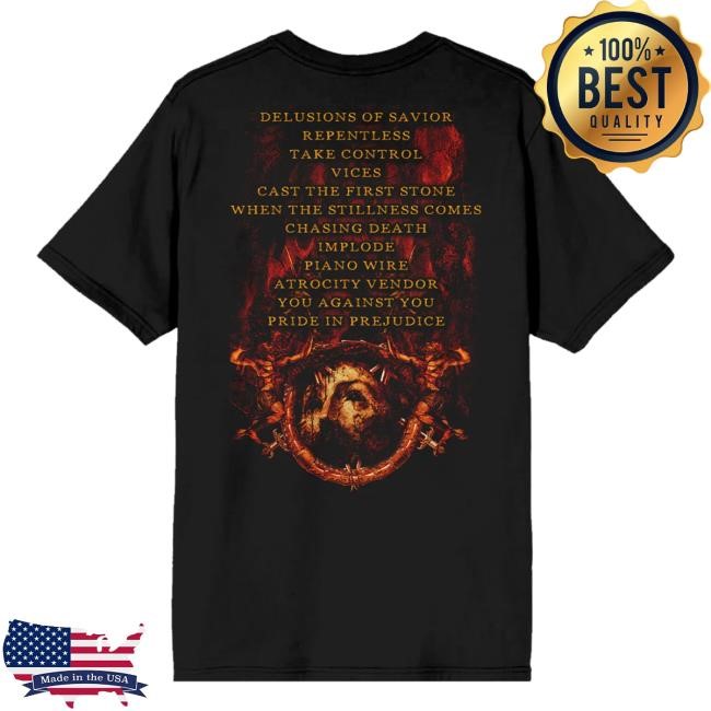 Official Slayer Merch Shop Store Repentless Tracklist Shirts - Teedelta
