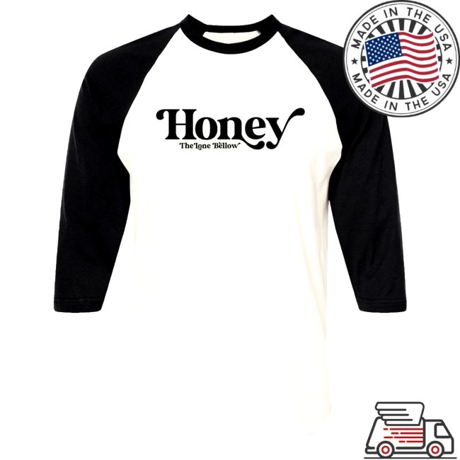 The Lone Bellow Merch Honey Raglan Hoodie - Teedelta