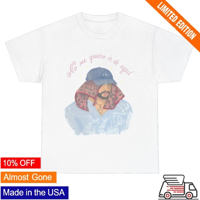 Bad Bunny Dtmf Merch No Me Quiro White T-Shirt - Teedelta