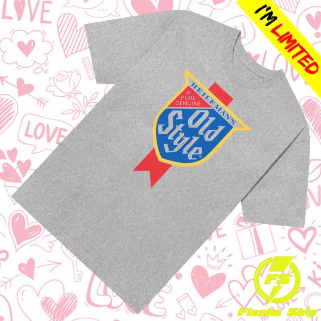 Official Old Style Beer Merch Vintage Shield T-Shirt - Teedelta