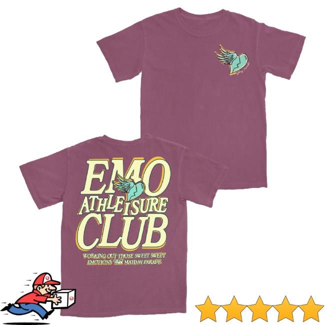 Official Mayday Parade Merch Heart Berry Tee