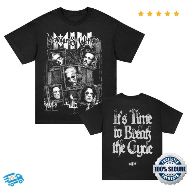 Official Motionless In White Merch Dark Passenger T-Shirt (Black) Crewneck Sweatshirt