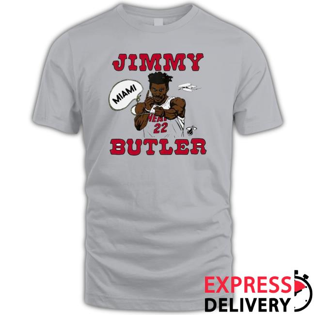 Jimmy Butler 22 Miami Heat Basketball Signature 2023 Shirt