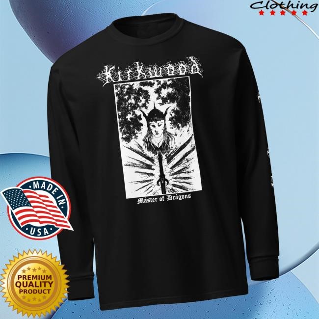 Trending Outofseasonlabel Merch Store Jim Kirkwood Master Of Dragons Long Sleeve Tee