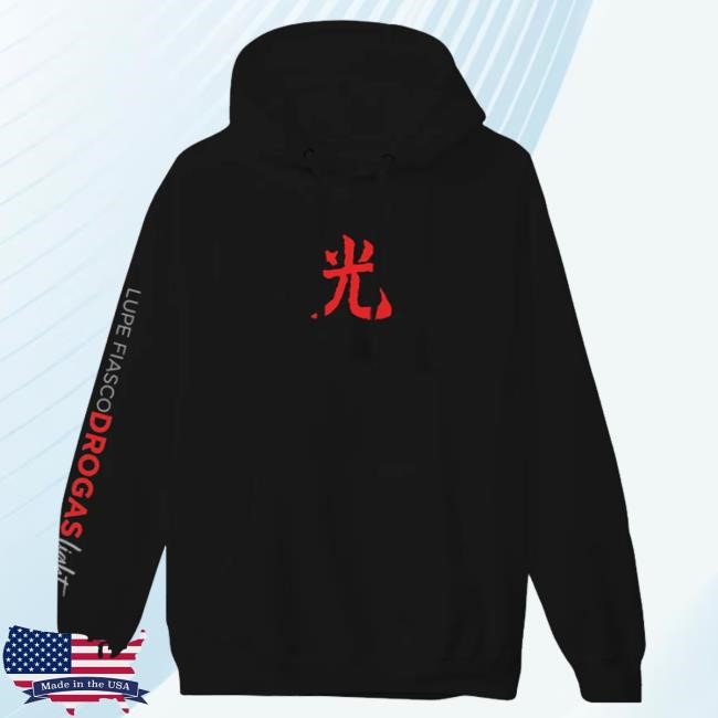 Official Lupe Fiasco Merch Drogas Light Album Shirts