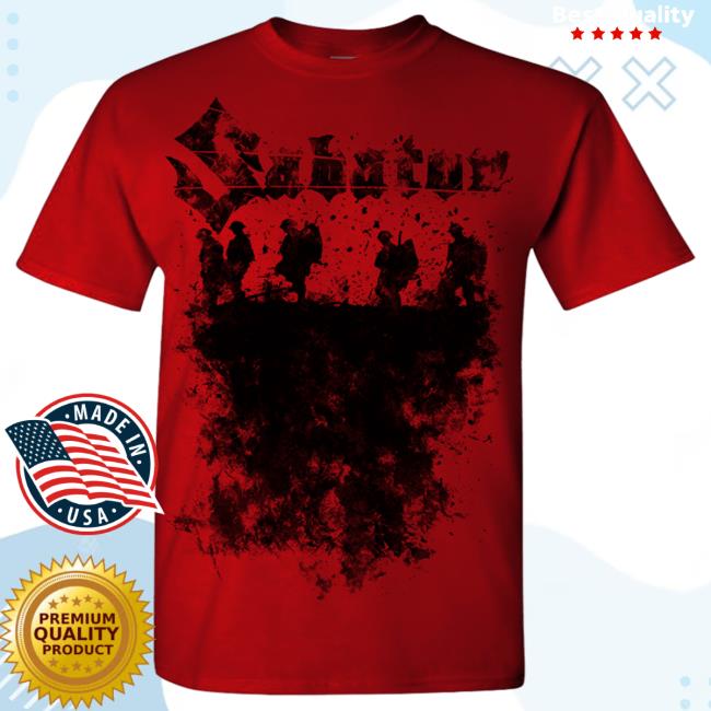 Official Sabaton Merch Store Sabaton The War Never Ends T-Shirt Sabaton Shop