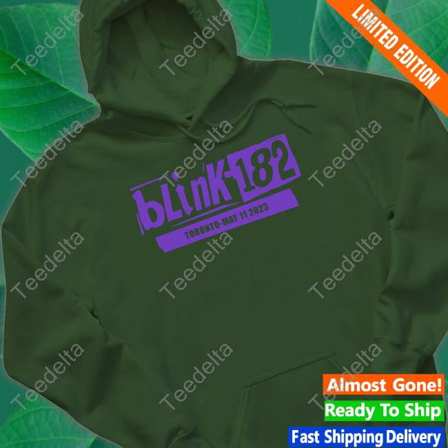 Blink 182 Toronto May 11 2023 Hoodie