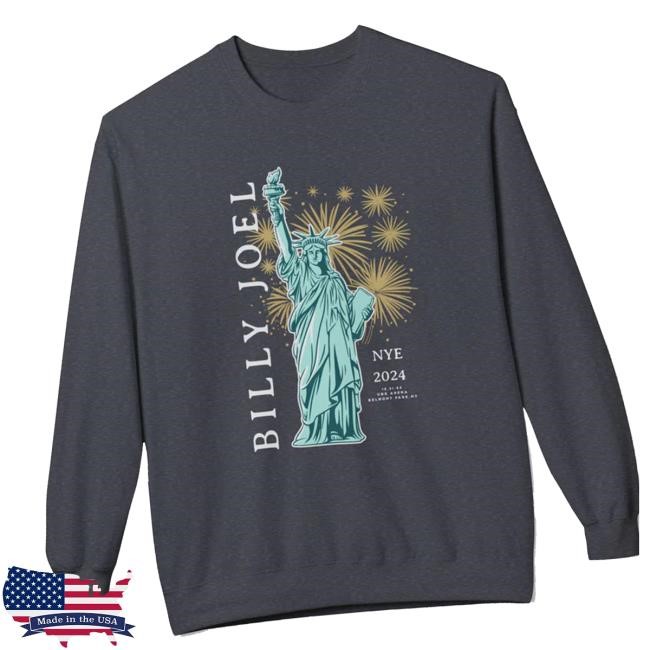 Trending Billy Joel Shop Merch Billy Joel 12-31-24 Nye Belmont Park, Ny Event t-shirt, hoodie, tank top, sweater and long sleeve t-shirt
