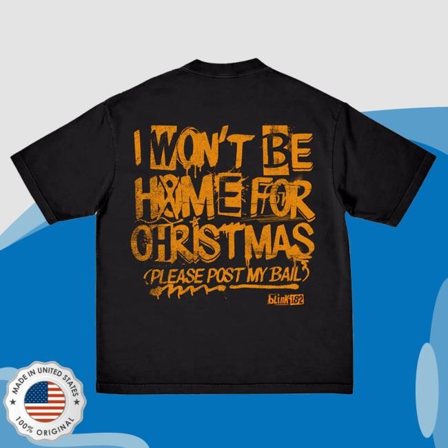 Trending Blink 182 Merch Store Santa Jail Tee Shirt