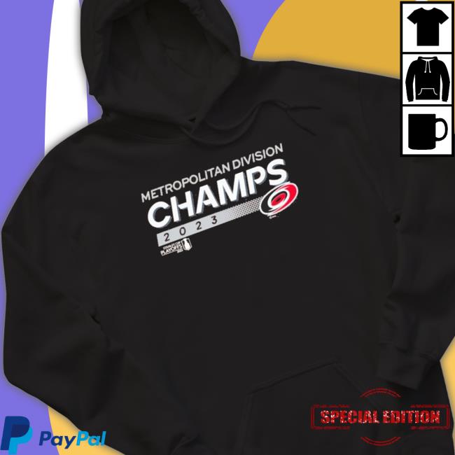 Carolina Hurricanes 2023 Metropolitan Division Champions shirt