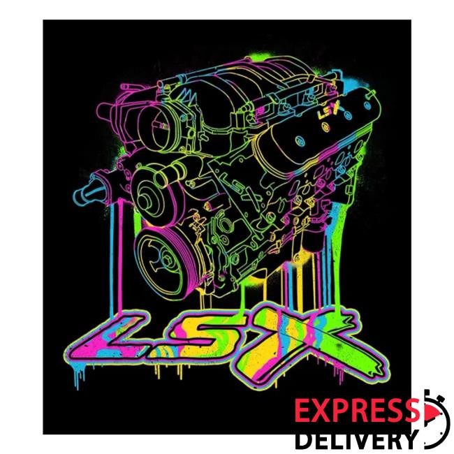 Trending Hotrods And Muscle Cars Merch Store Lsx - Drip Long Sleeve Shirt
