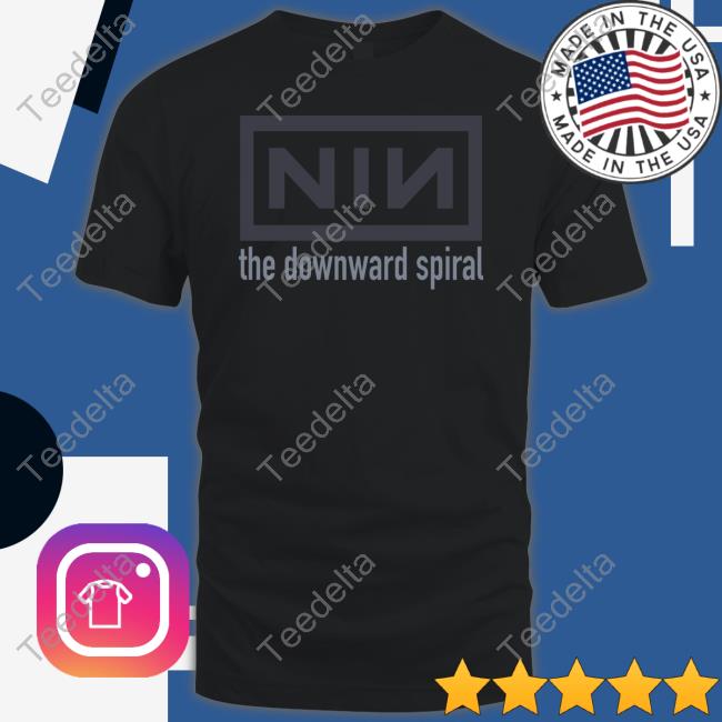 Nin The Downward Spiral Tee Shirt Nine Inch Nails Official Store