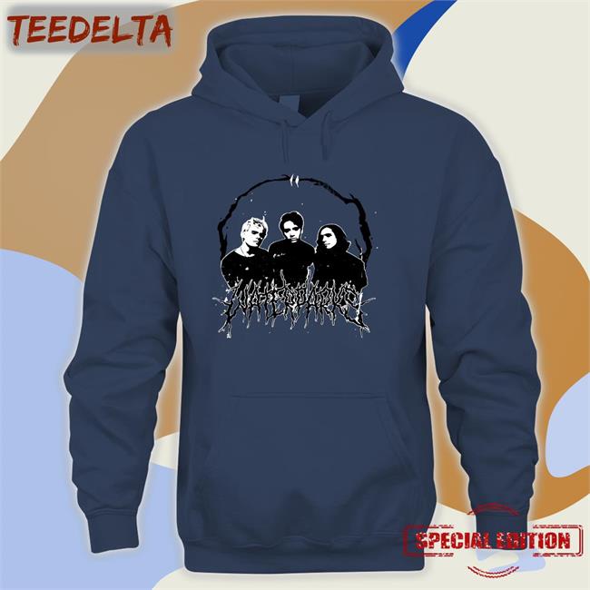 Getsfuzzy Waterparks Heavy Metal Logo Boyfriend Fit Girls Long Sleeve T Shirt