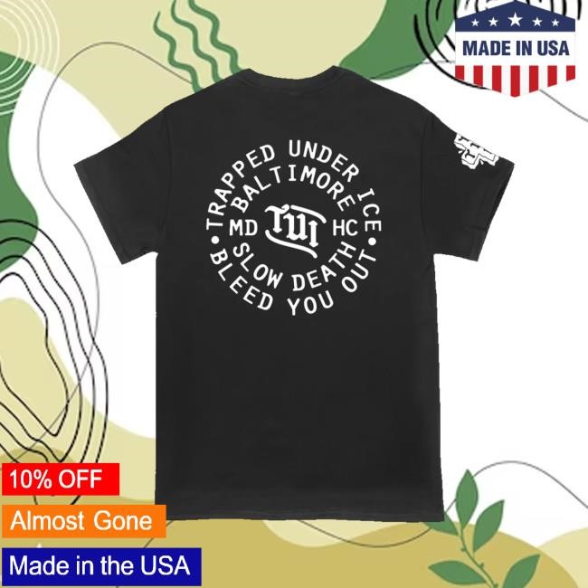 Trapped Under Ice Merch Trapped Under Ice Bleed You Out Shirt Allinmerch