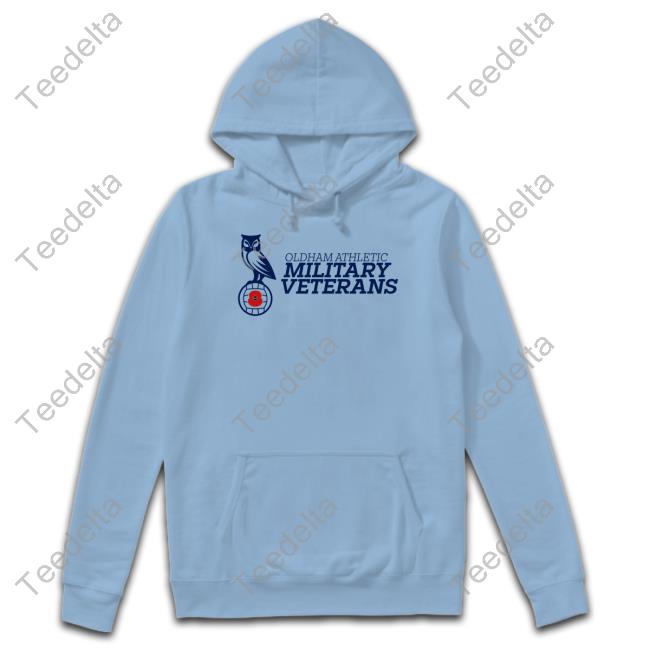 Oldham Military Vets Oldham Athletic Military Veterans Tee Shirts Oldham Athletic A.F.C.