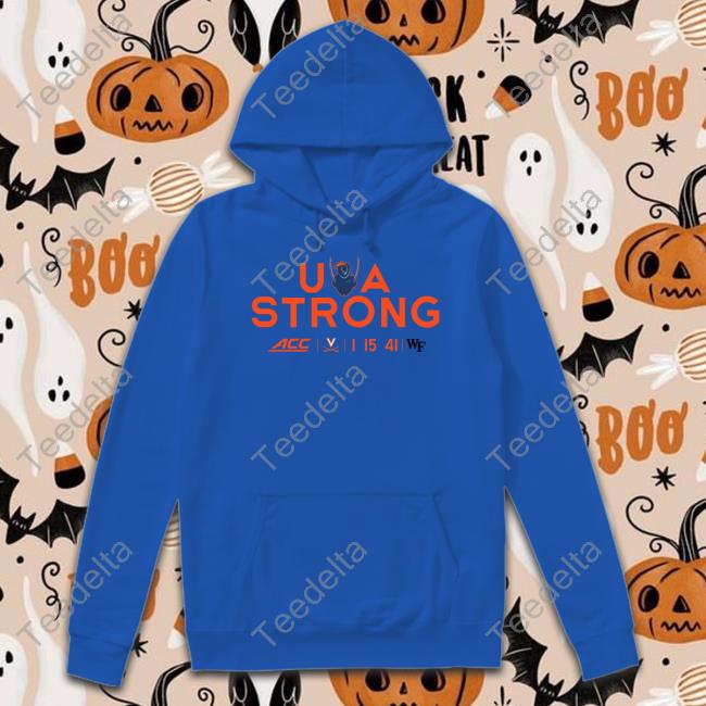 Virginia Cavaliers Football Uva Strong 1 15 41 Shirt