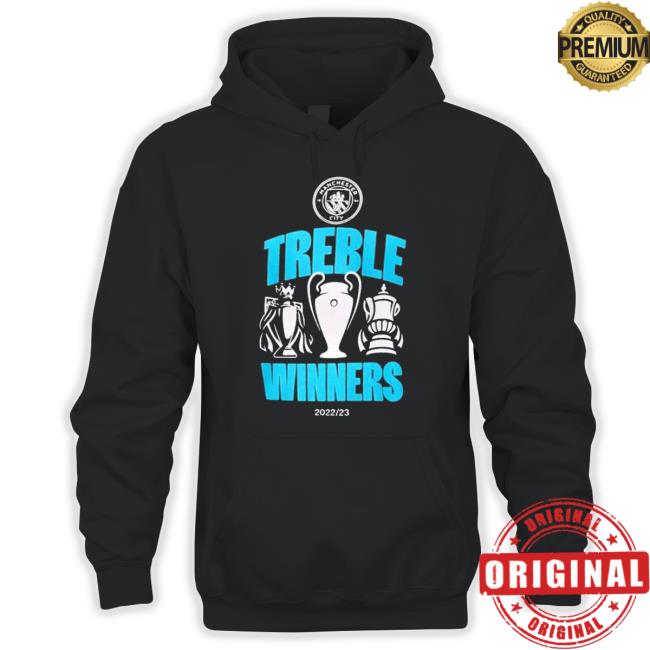 Official Manchester City Treble Winners 2023 shirt