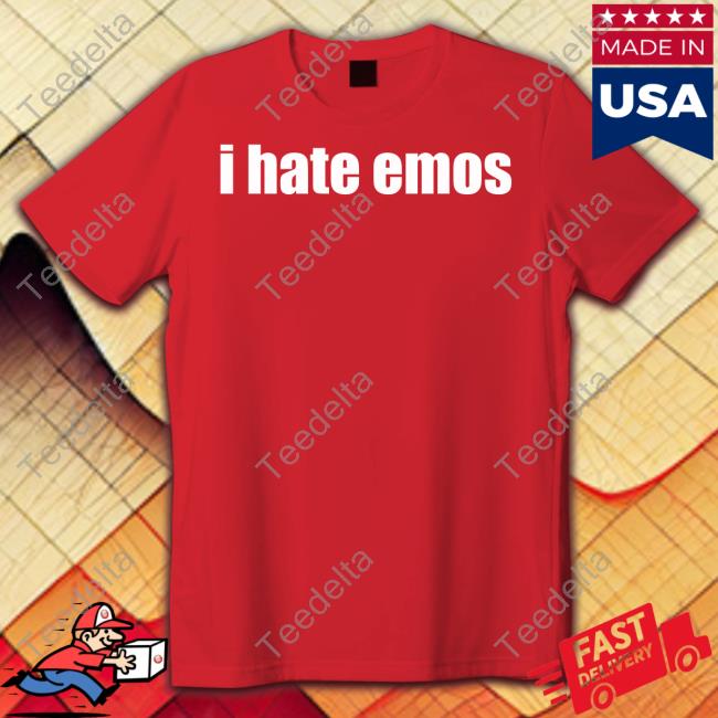 I Hate Emos Shirts HeartAttackMan I Hate Emos T Shirt