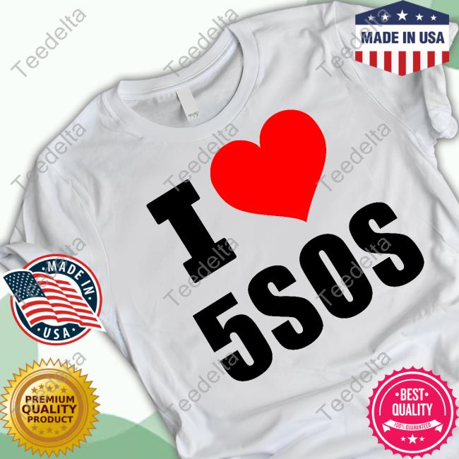 I Love 5Sos Long Sleeve T-Shirt Ashtonirwin