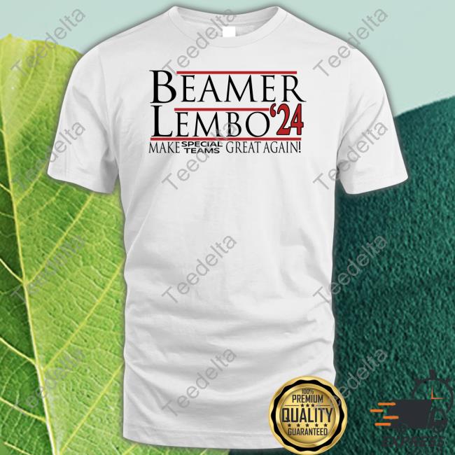 Jeffrey Hopkins Wearing Beamer Lembo 24 Make Special Teams Great Again T Shirt Talk Cocky With Me