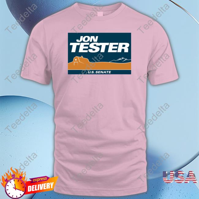 Jon Tester U.S. Senate Logo Tee Shirt