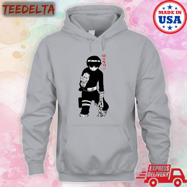 Minimalist Anime Rock Lee Canvas Art Shirt Spookilee