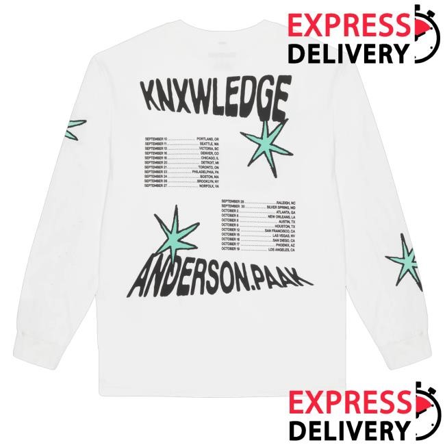 Anderson Paak Merch Shop Store Starry Hoodie