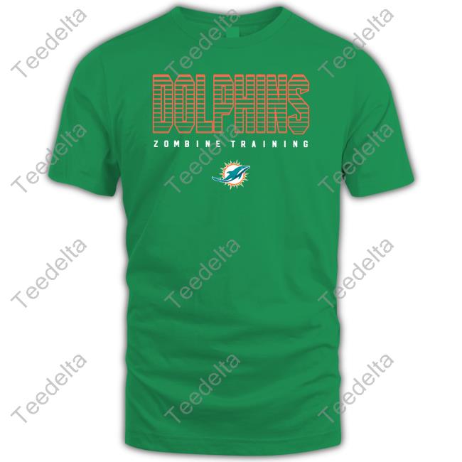 Mike Dolphins Zombine Training T Shirt Burghfinsfan2