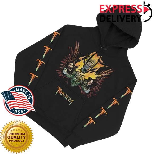 Trivium Merch Fire Sword Tee