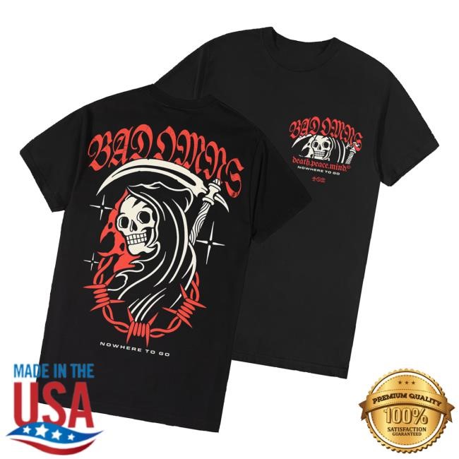 Bad Omens Merch Item Nowhere To Go Long Sleeve T Shirt