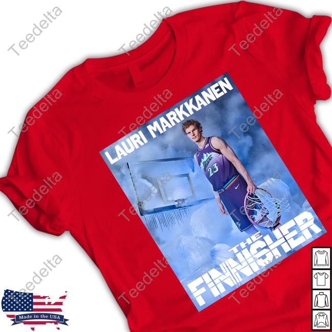 Utah Jazz Lauri Markkanen The Finnisher Shirts
