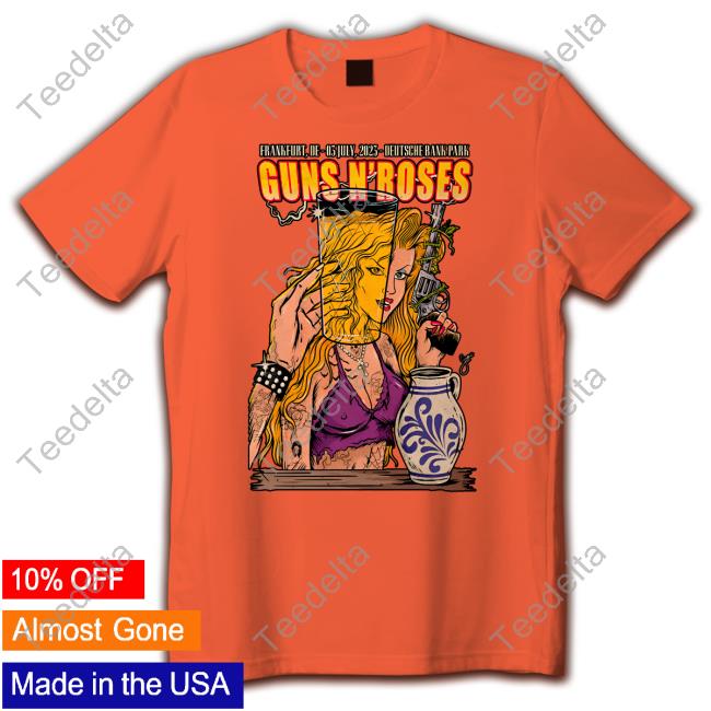 Guns N’ Roses Deutsche Bank Park De Event Shirt Guns N' Roses 07 03 23 Deutsche Bank Park, De Shirt