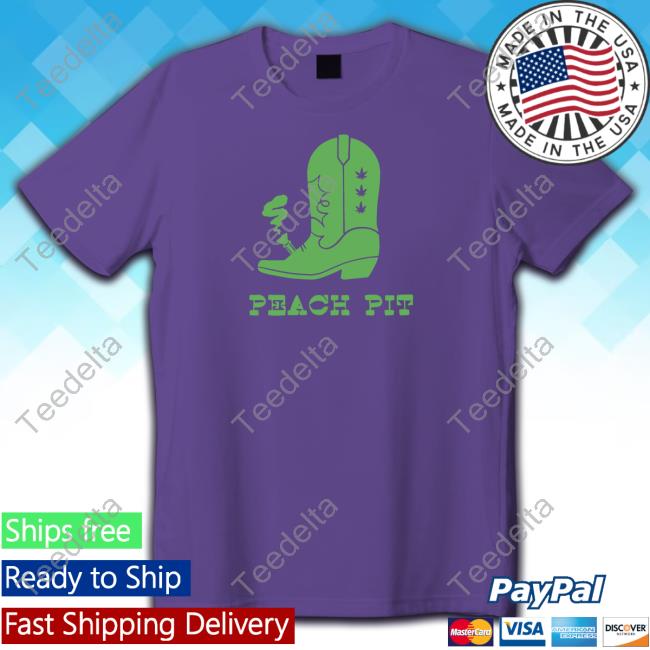 Official Peach Pit Boot Bong Hoodie