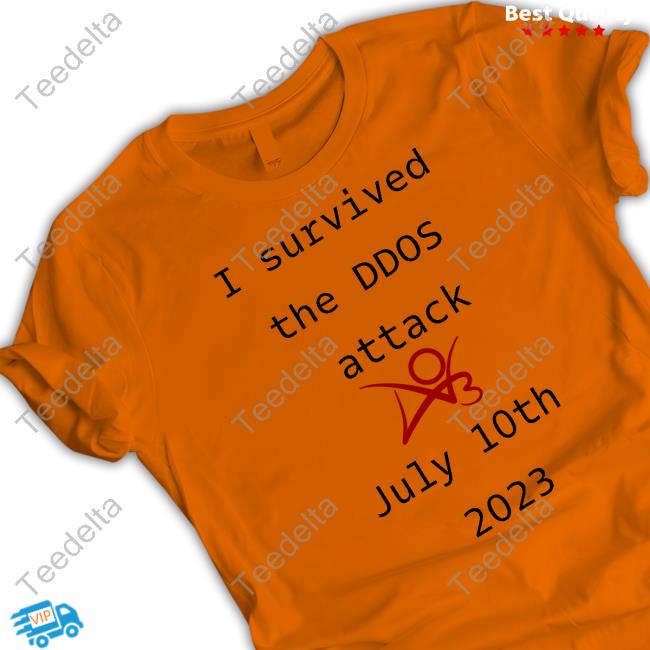 Ao3down I Survived The Ddos Attack July 10Th 2023 Classic Shirt
