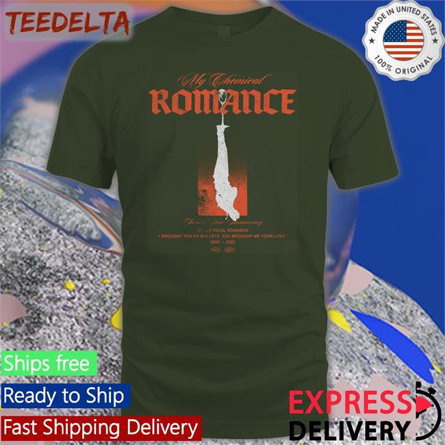 Mcr Bullets Twenty Year Hanging Shirt