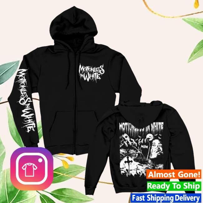 Motionless In White Merch Store 10 Years Of Terror T-Shirt (Black) Funny Shirt