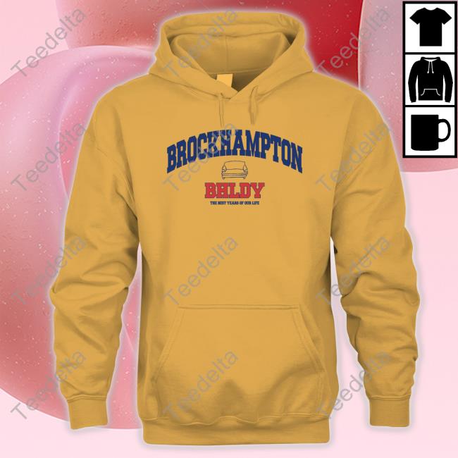 Brockhampton Bhldy The Best Years Of Our Life Sweatshirt Brckhmptn