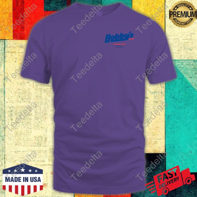 Logic Merch Bobby's Petrol College Park Marryland Usa Since 2011 T Shirt