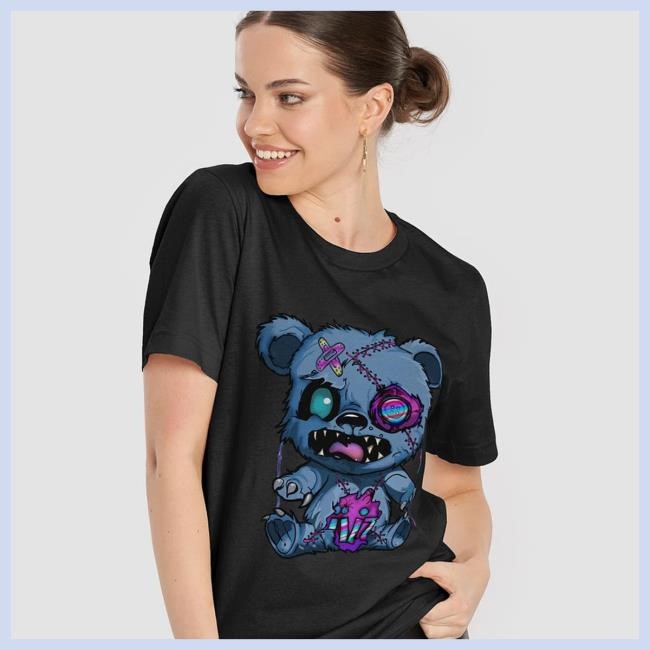Iiizwerg Merch Store Zombie Polar Bear T-Shirt