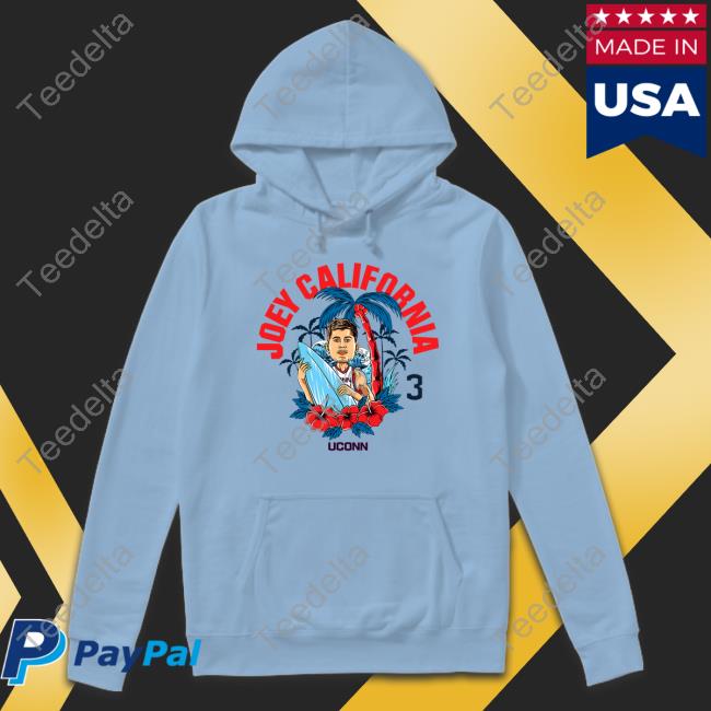 Uconn Ncaa Joey Calcaterra Joey California Hoodie Sweatshirt