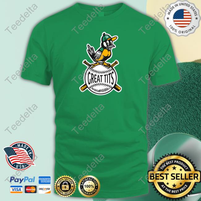 Great Tits Baseball T Shirt