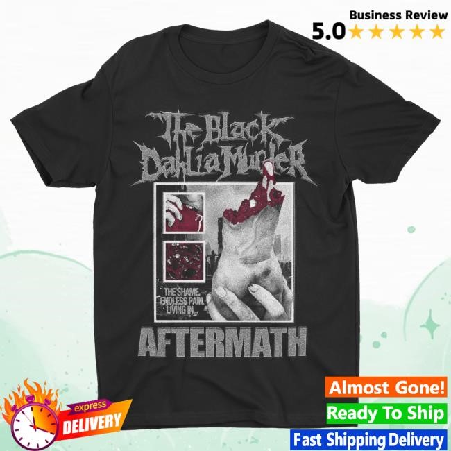 Nightshiftmerch The Black Dahlia Murder Aftermath Tee