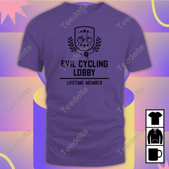 Robin Richardson Evil Cycling Lobby Lifetime Member Tee