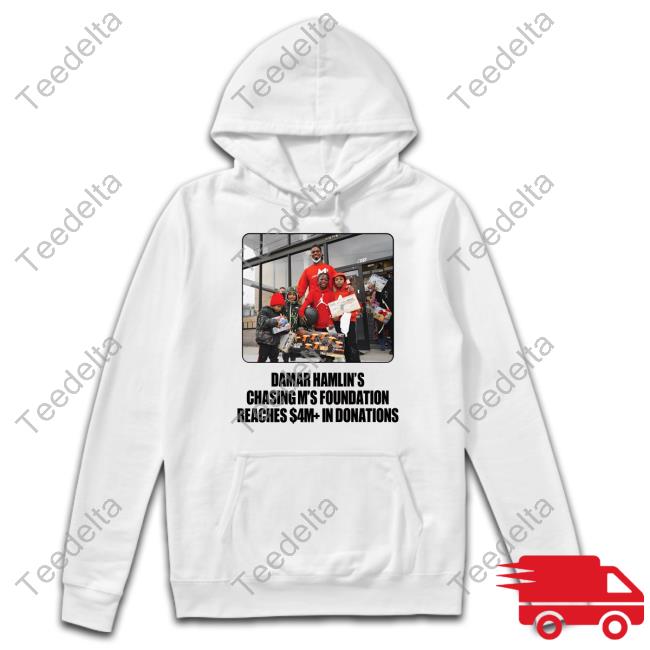 Robert Griffin Iii Damar Hamlin's Chasing M's Foundation Reaches $4M+ In Donations T Shirt Rgiii