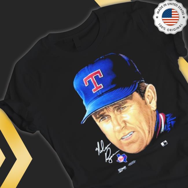 Nolan Ryan Big Face And Spell-Out Shirt