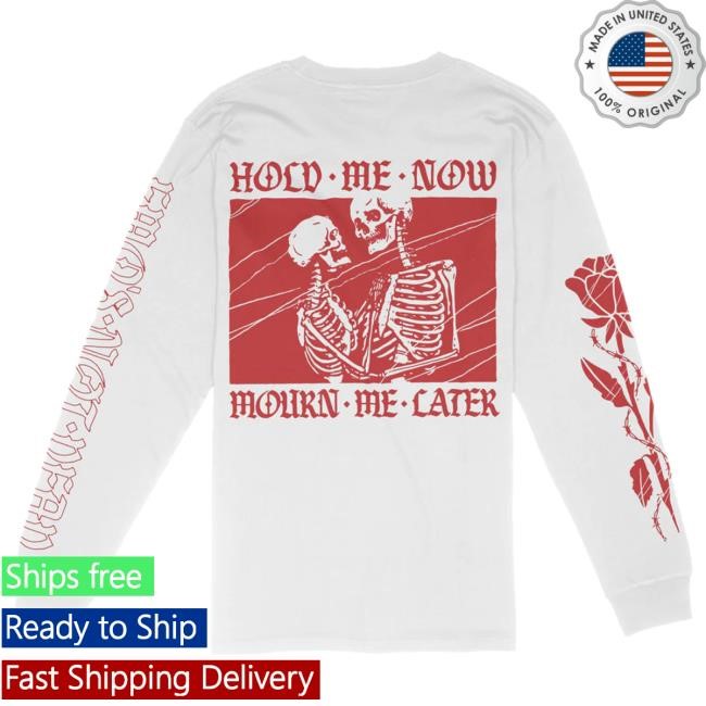 Emo's Not Dead Merch Mourn Me Long Sleeve Crewneck Sweatshirt