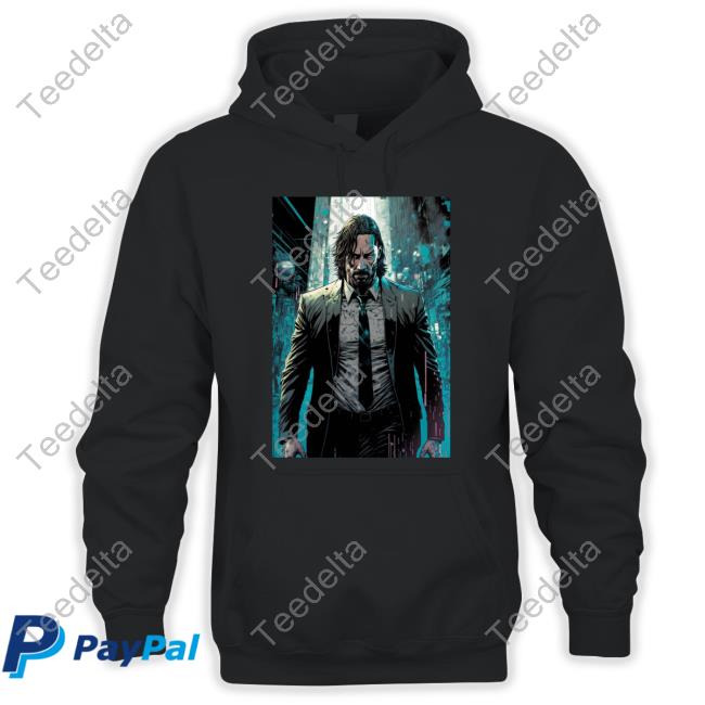 Illustration John Wick Tee Shirt