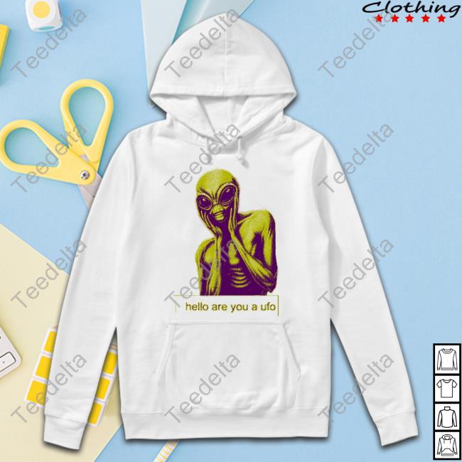 Dogecore Merch Are You A Ufo Long Sleeved T-Shirt Aliens