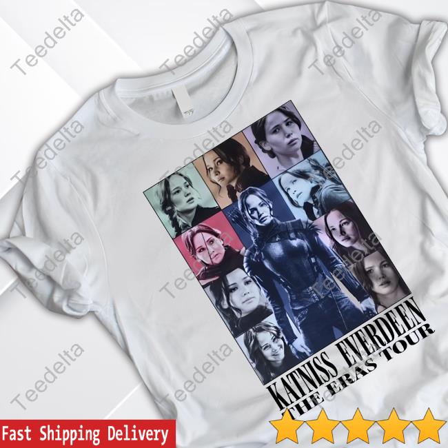 Justinamandon Katniss Everdeen The Eras Tour Long Sleeve Tee Shirt