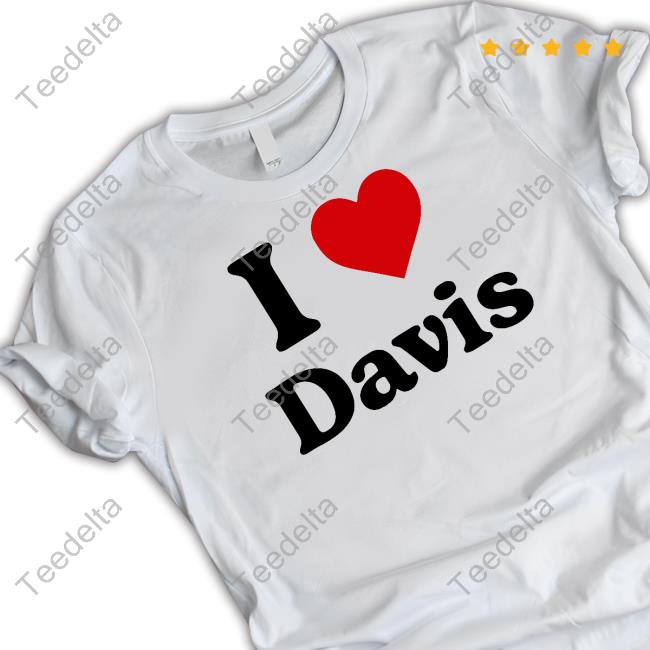 I Love Davis Long Sleeve Tee Shirt Ellesong